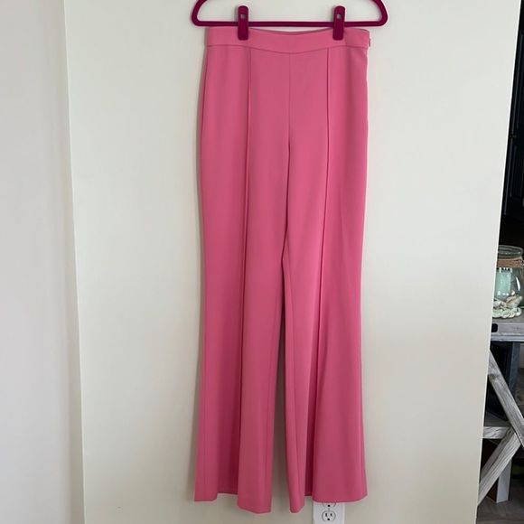 Alice + Olivia “Jalisa” trouser pants in bubblegum 6 - Picture 2 of 4
